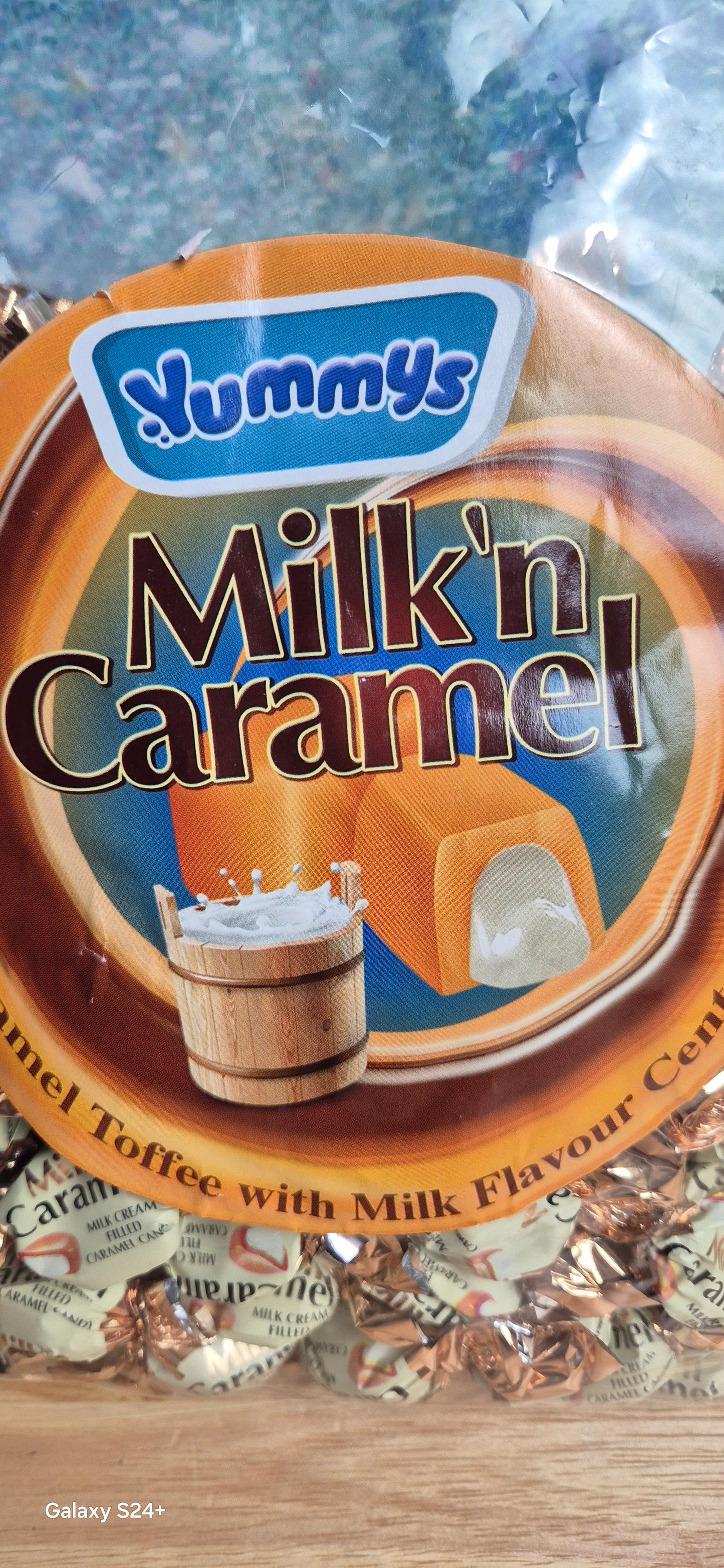 Milk and caramel 100g