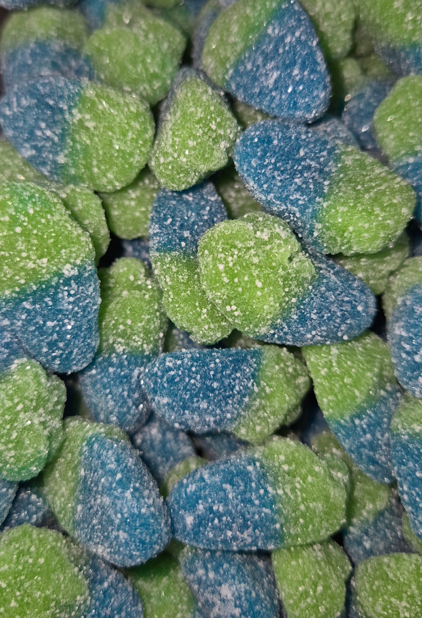 Mini Fizzy Blue Raspberries