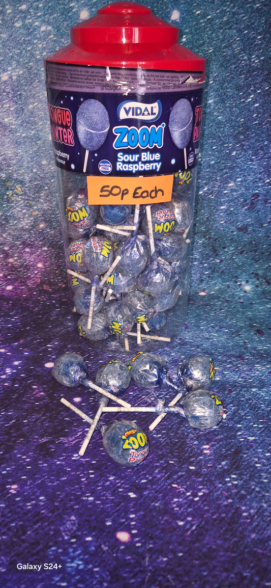 large tongue painter lolly pops