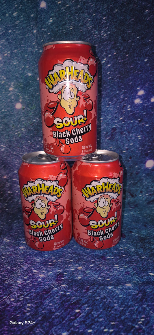 Warheads sour black cherry