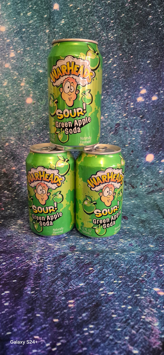 Warheads sour green apple