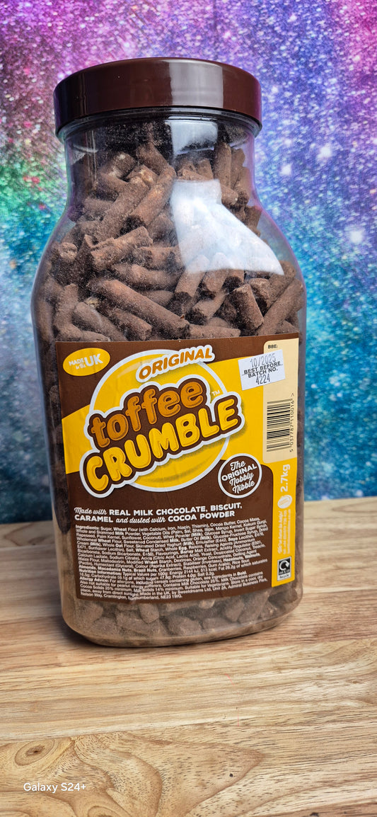 Toffee crumble