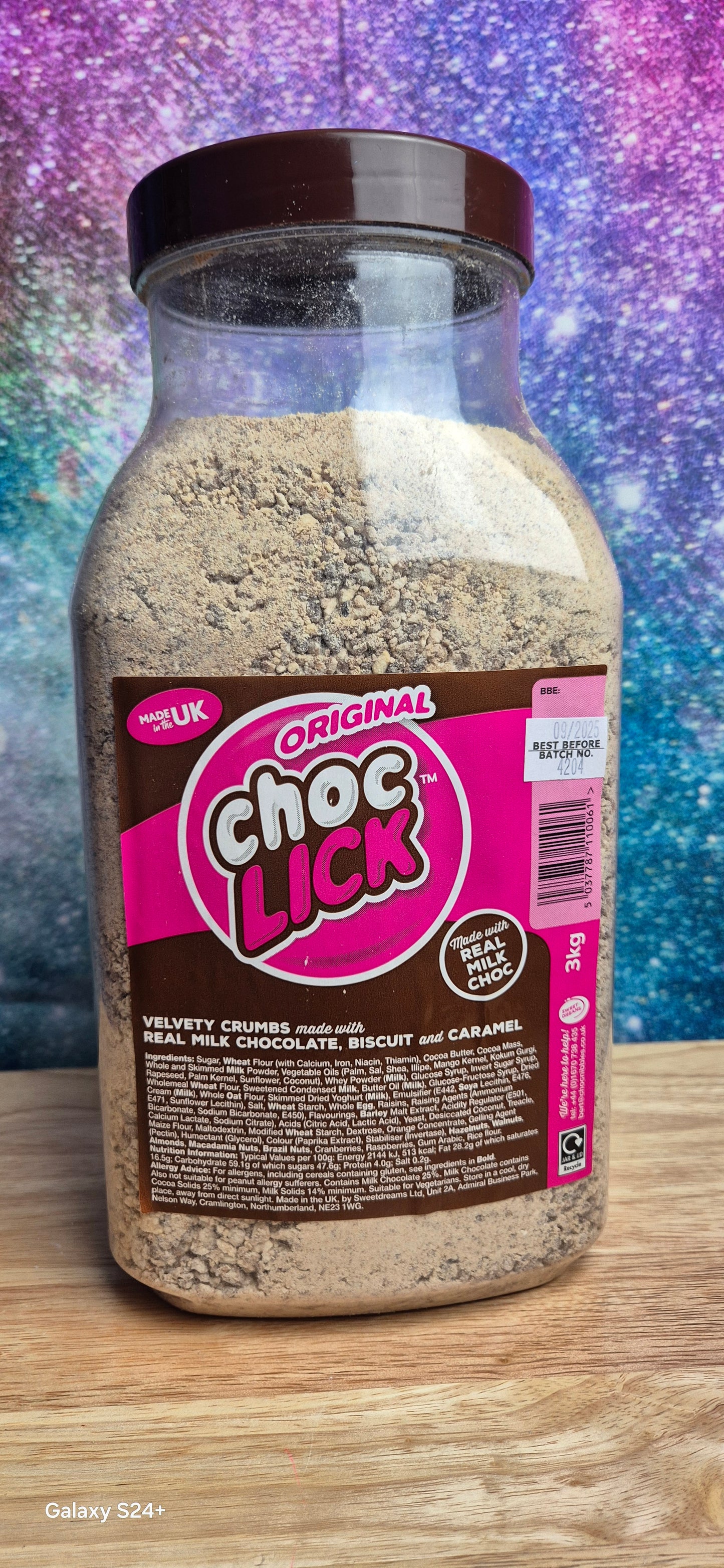 Choc lick per 100g