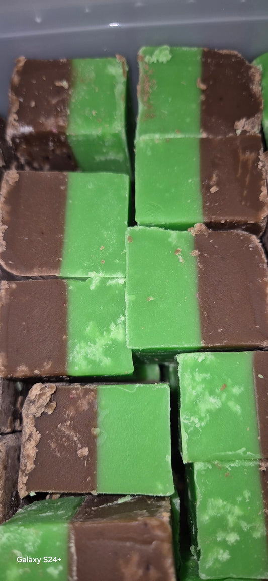 Fudge chocolate and mint 200g