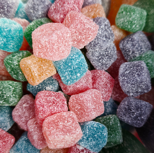 Sour cubes 100g