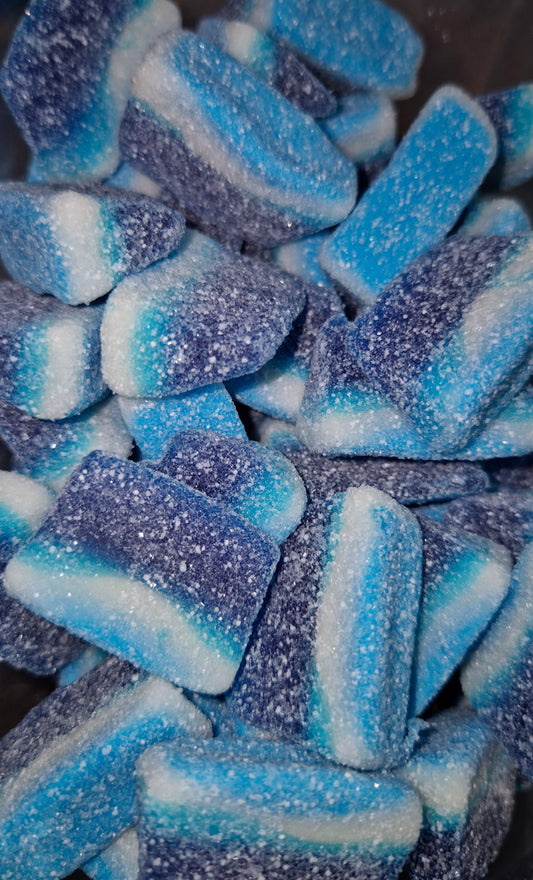 Blue raspberry slices 100g