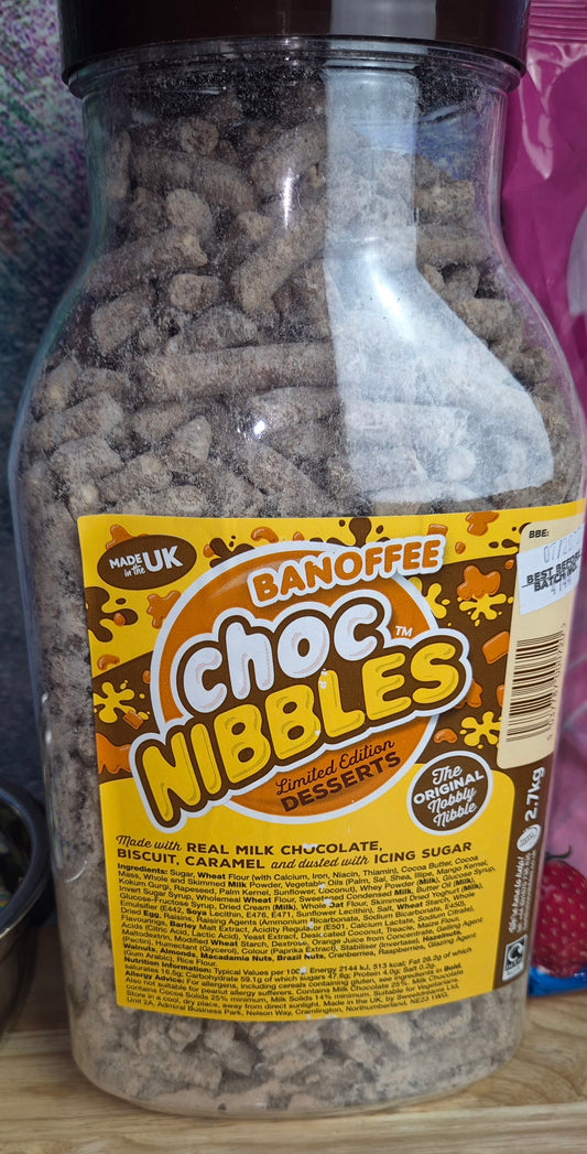 Choc nibbles banoffee 100g