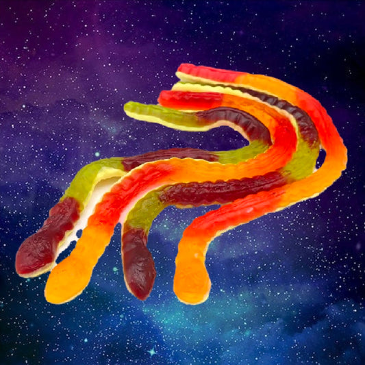 Haribo Yellow Bellies snakes 100g