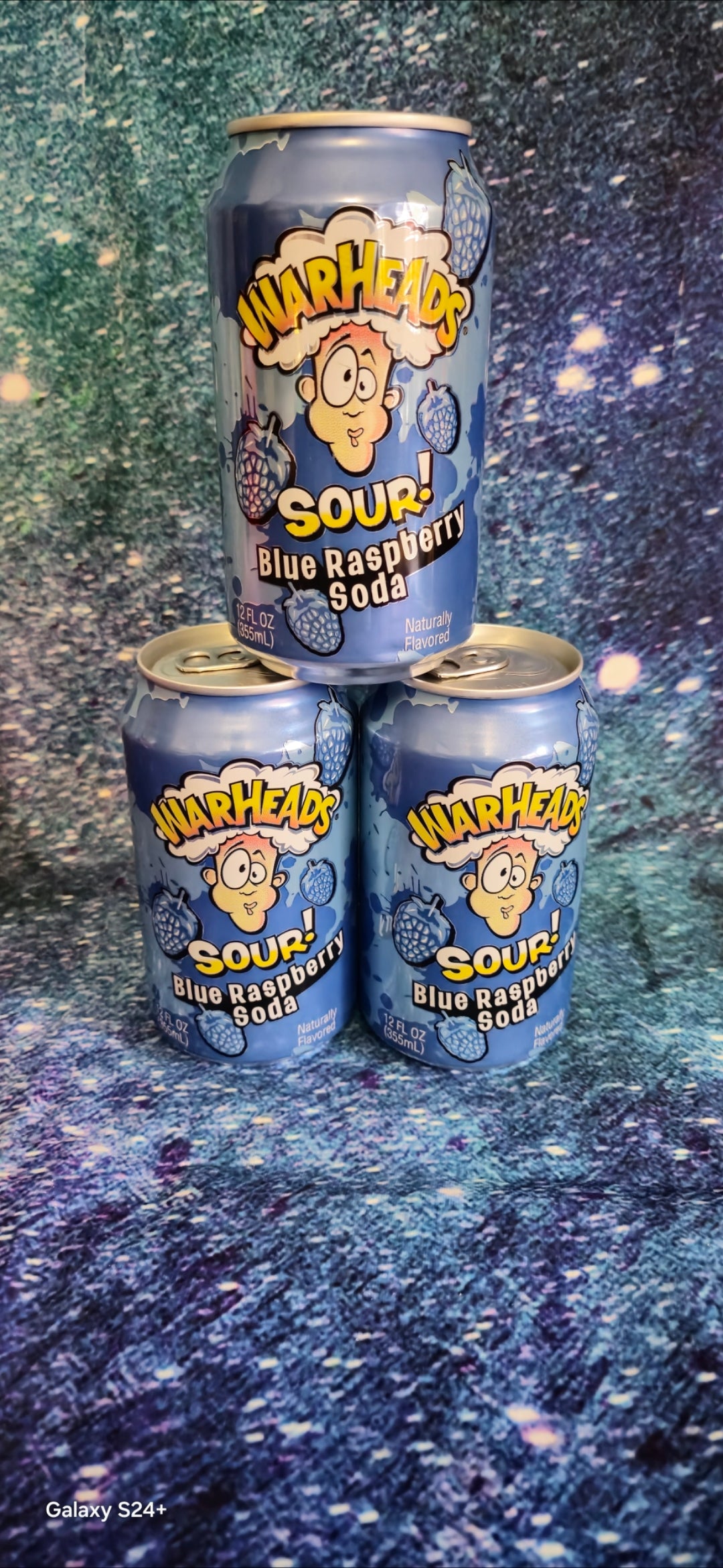 War heads  sour blue raspberry