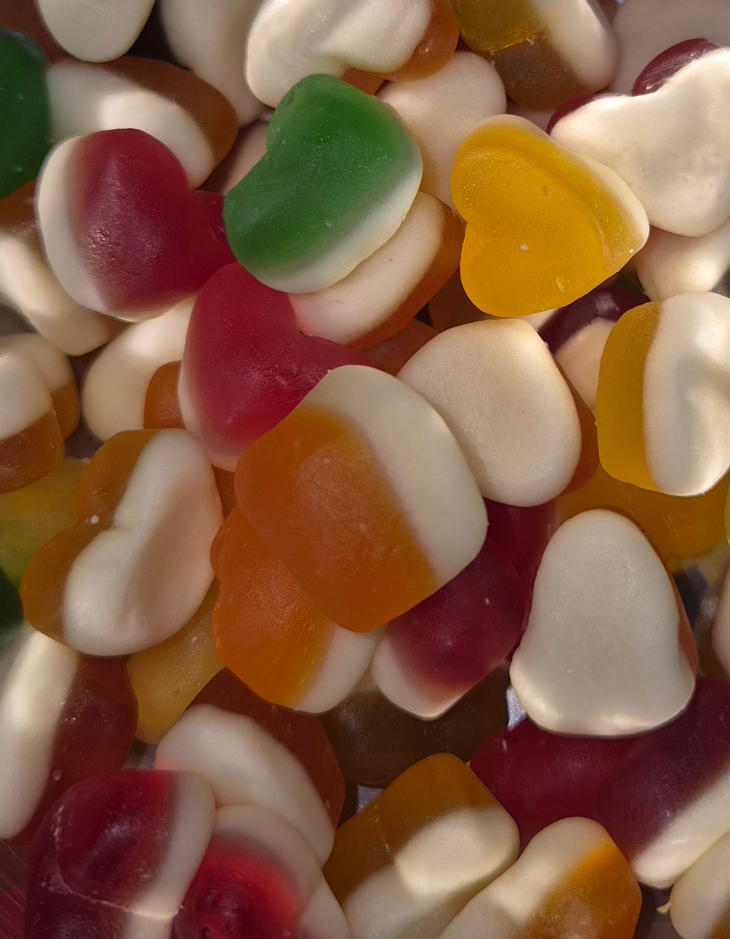Halal fruity hearts 100g