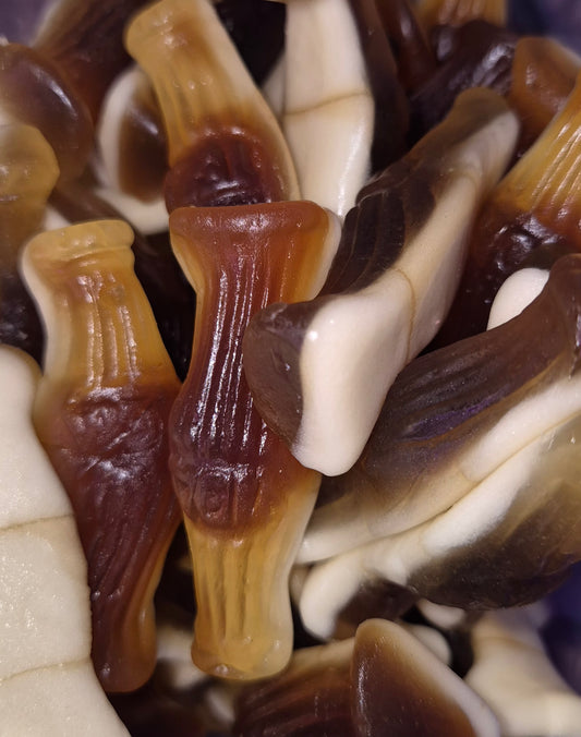 Jelly filled cola bottles 100g
