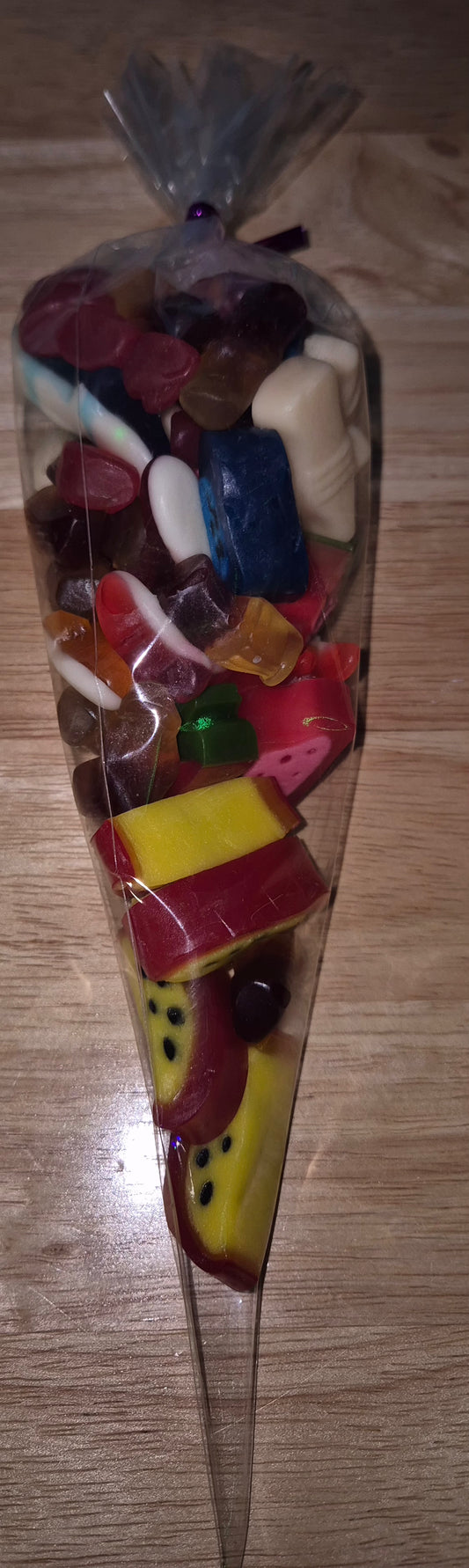 Jelly sweet cones