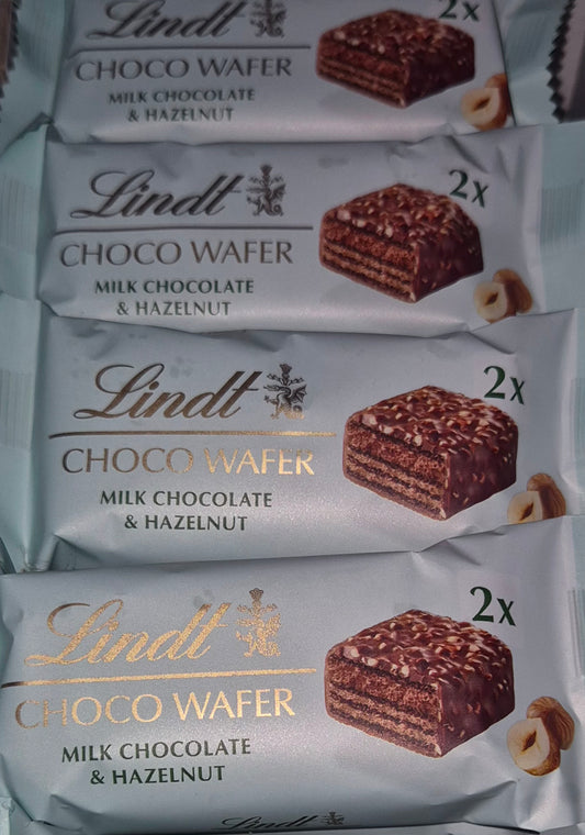 Lindt Choco Wafer Milk Chocolate & Hazelnut