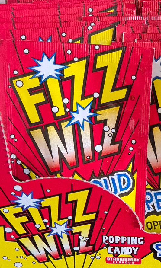 Fizz Wiz Strawberry Popping Candy 5g