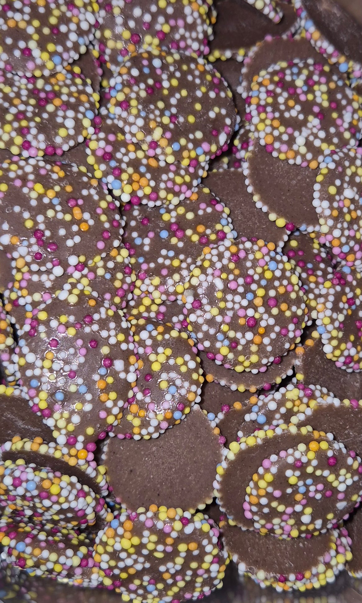Milk chocolate jazzies 100g
