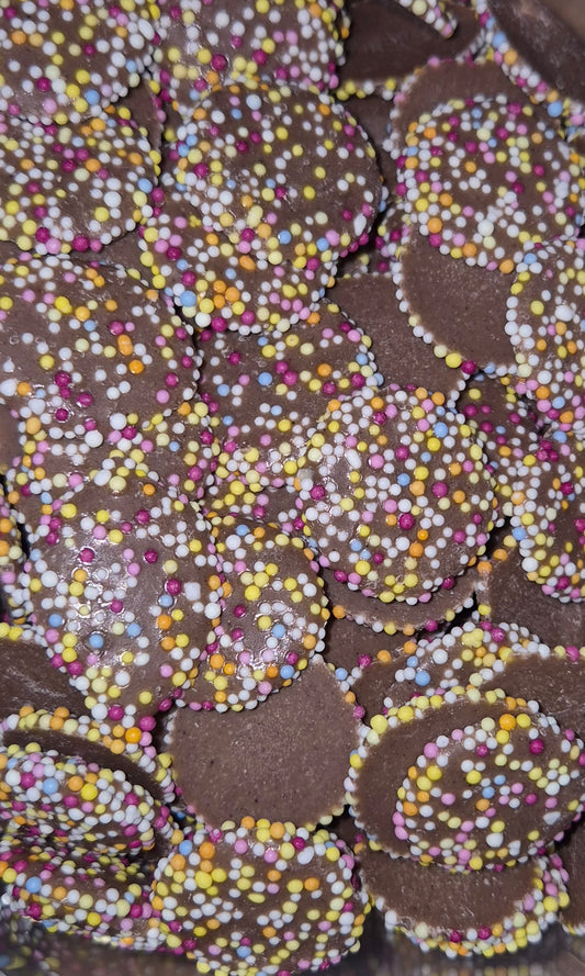 Milk chocolate jazzies 100g