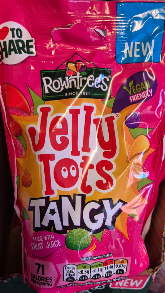 Jelly tots tangy 140g