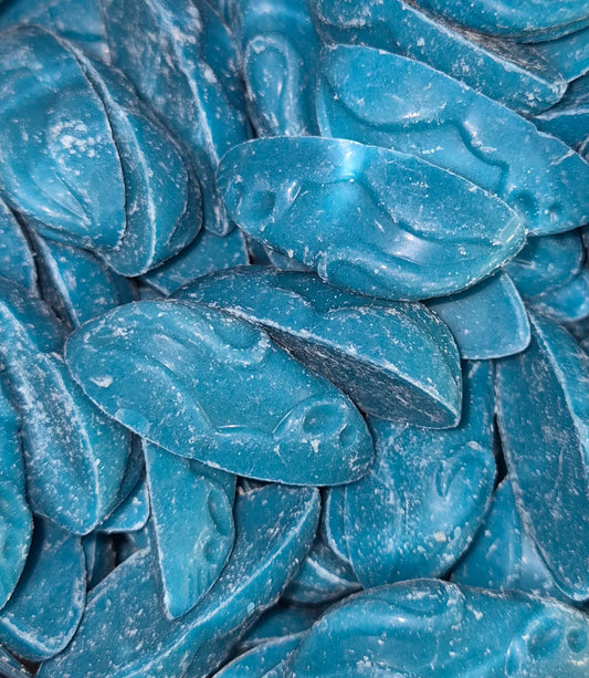 Blue chocolate mice 100g
