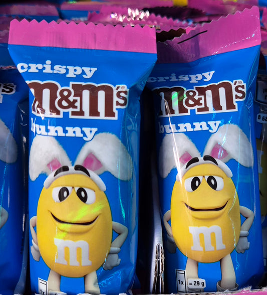 Crispy m&m bunny's x2