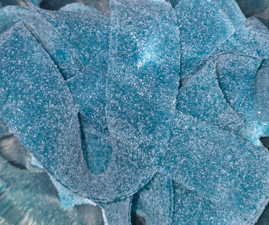 Blue raspberry belts 100g