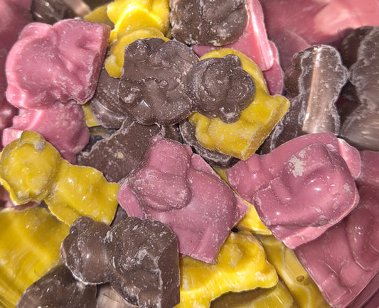 Chocolate animals 100g