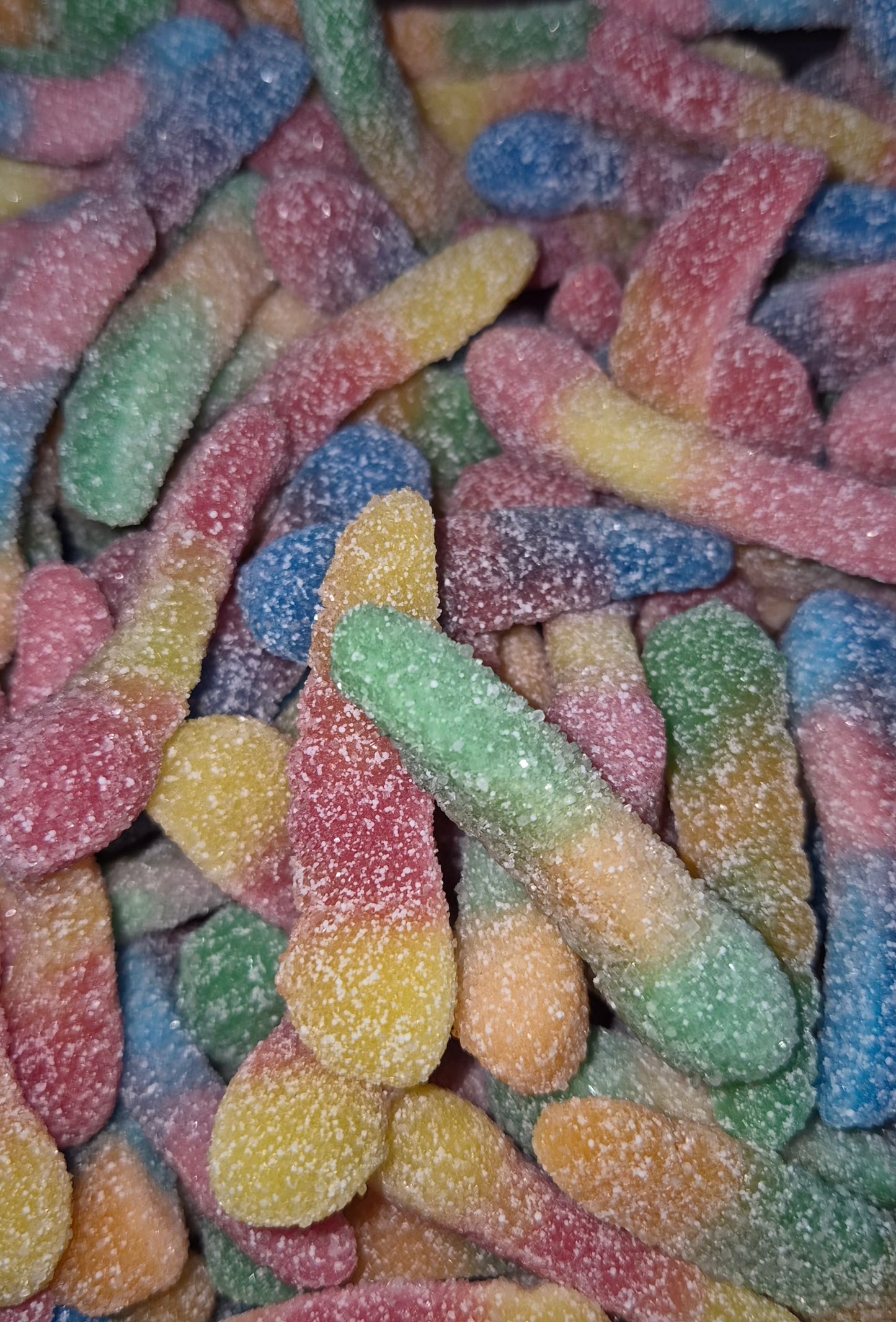 Fizzy worms 100g