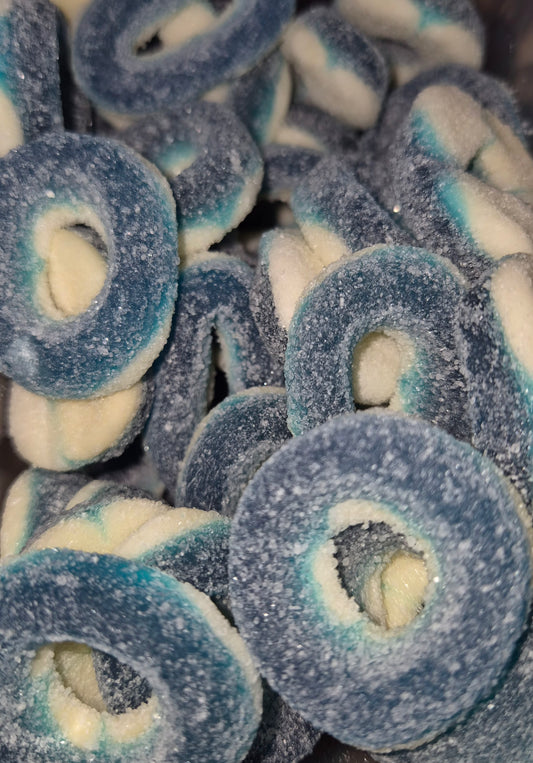 Blue raspberry ring 100g