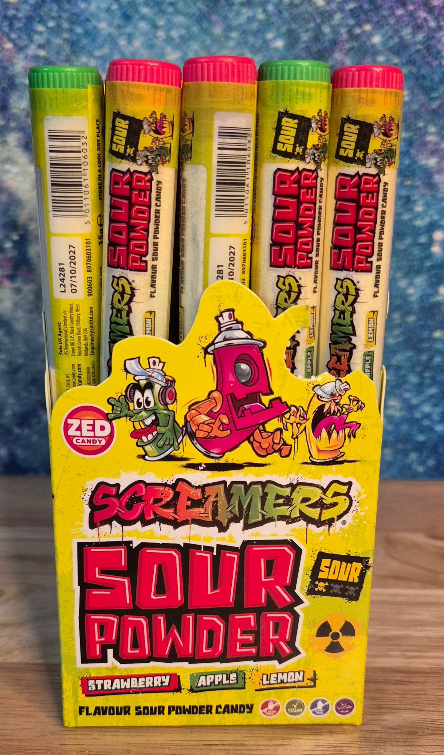Screamers Powder Tubes