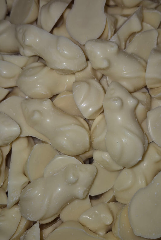 White chocolate mice