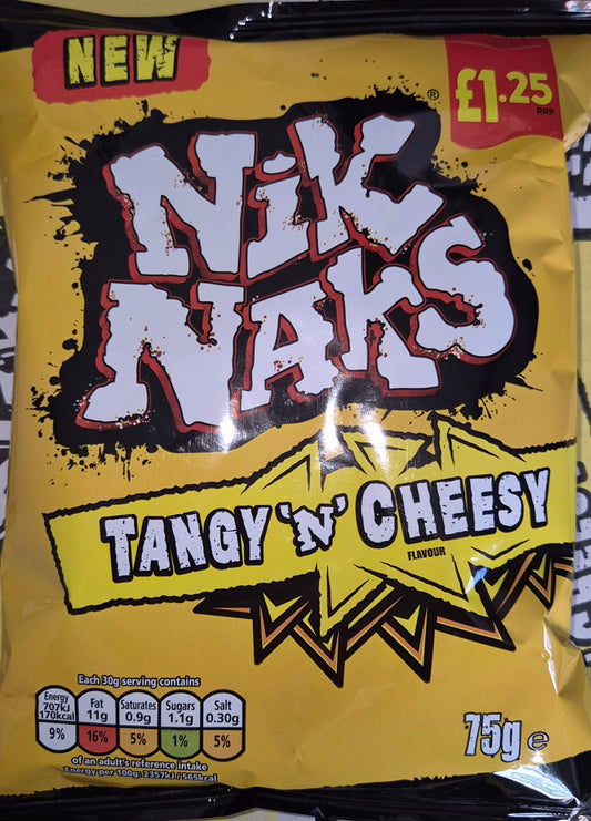 Nik naks tangy n cheese 75g