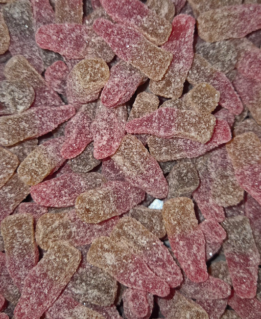Halal cherry cola bottles 100g